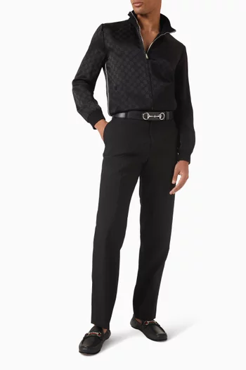 بنطال مزيج صوف