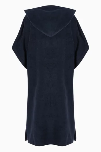 منشفة بونشو سريعة الامتصاص بشعار الماركة 