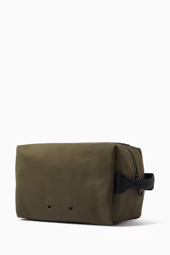 Dopp Kit Wash Bag in Canvas
