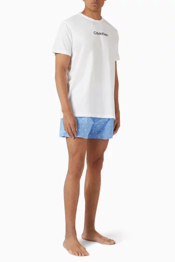Pyjama Shorts Set in Cotton