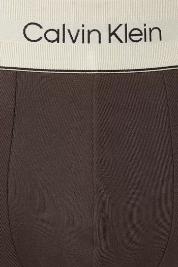 طقم بوكسر بشعار الماركة قطن، 3 قطع