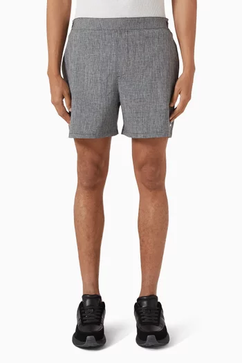 شورت سباحة متوسط الطول برباط تضييق