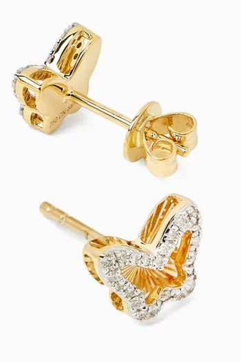 Ara Aurora Diamond Earrings in 18kt Gold