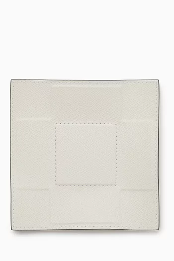 Small Jack Valet Square Tray in Leather