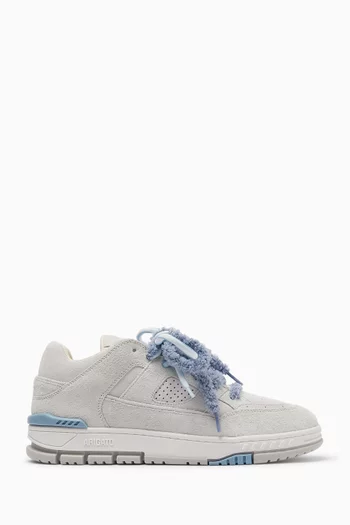 Area Lo Label Sneakers in Leather & Suede