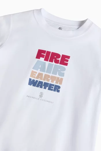 Graphic-print T-shirt in Cotton-jersey