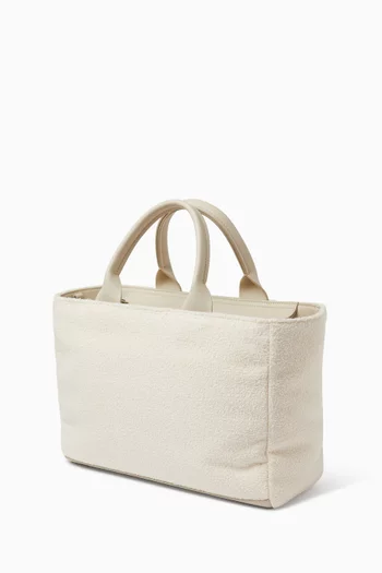 French Embroidered Top-handle Bag