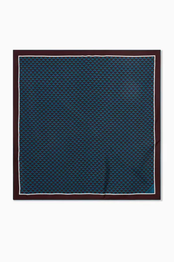 وشاح بنقشة سيمبول حرير تويل