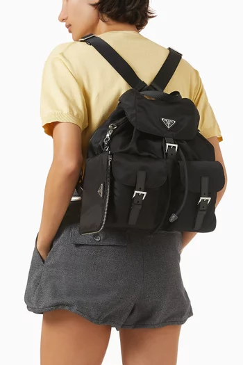 Medium Backpack in Re-Nylon