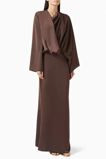 فستان مونيومنت مزيج حرير