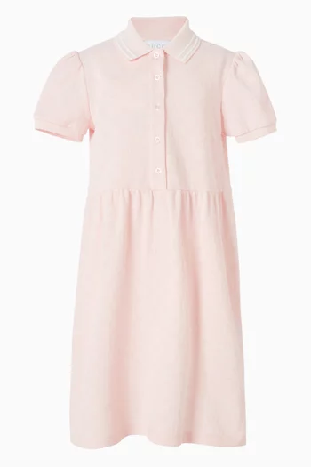 GG Polo Dress in Cotton