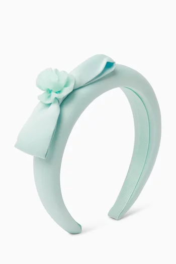 Flower Bow Headband