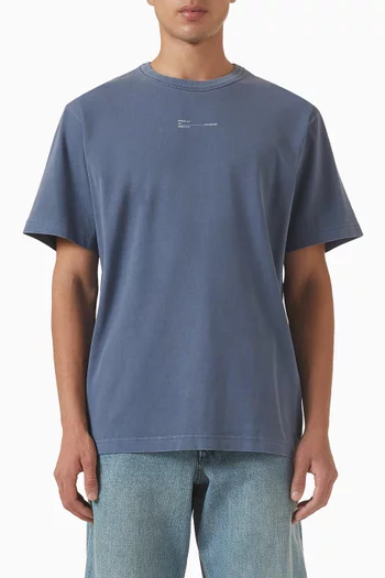 Printed T-shirt in Cotton