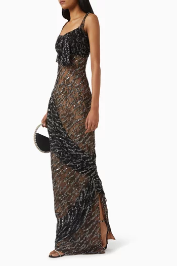 Echo Embellished Gown in Tulle