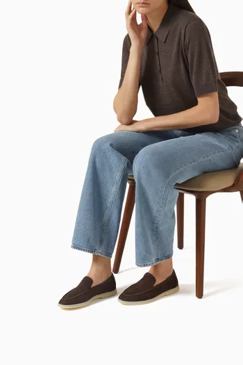 Ludovica Premium Loafers in Suede