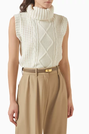 Unused Kelly Belt in Epsom Leather