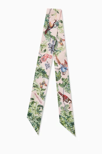 Unused Twilly Equateur Scarf in Silk