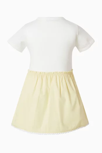 فستان بنقشة