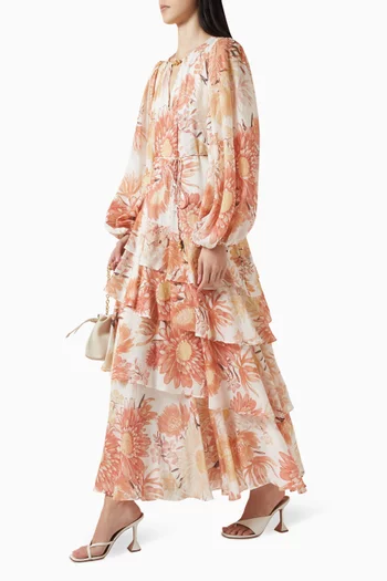 فستان ايريا طويل