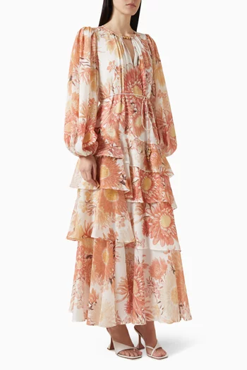 فستان ايريا طويل