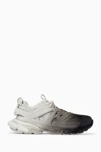 Track Gradient Sneakers in Mesh & Nylon