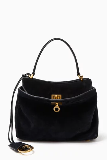 Mini Rodeo Handbag in Suede