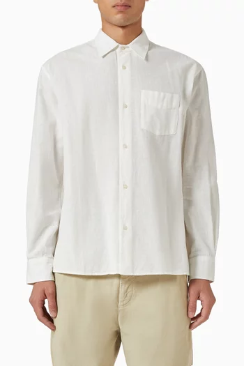 قميص جيدو قطن بارز الملمس