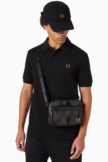 حقيبة كتف ميني كلاسيكية جلد صناعي