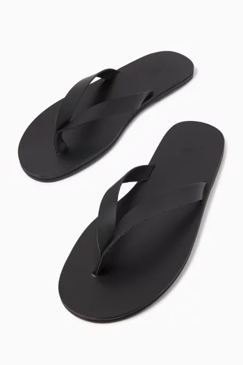Solon Thong Sandals in Leather