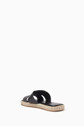 Miltiadis Espadrille Sandals in Leather