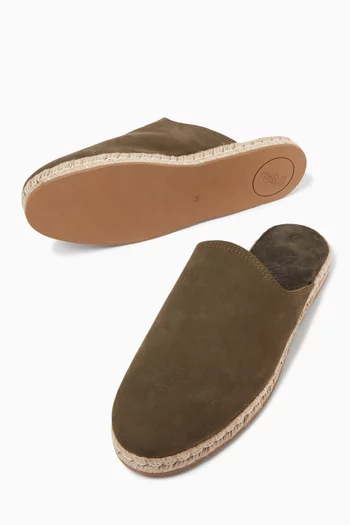 Fimos Slip-on Espadrilles in Suede