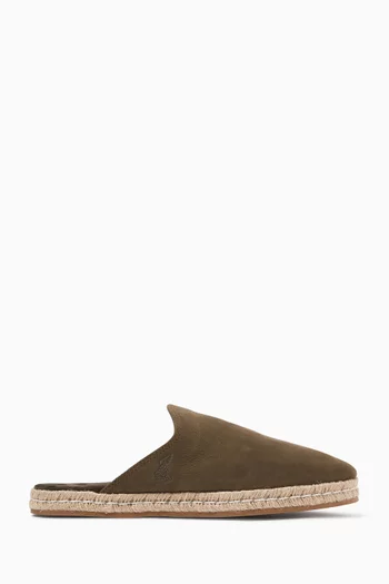 Fimos Slip-on Espadrilles in Suede