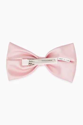 Bow Hairclip in Satin