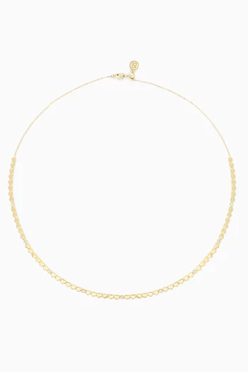 قلادة ليت ذهب أصفر عيار 18