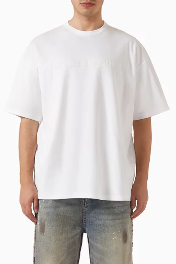 تي شيرت 015 بقصة فضفاضة قطن