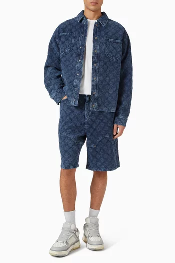 جاكيت 025 بملمس بارز دينم