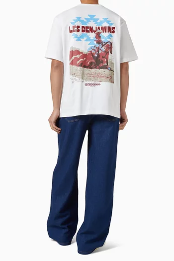 تي شيرت 031 بقصة فضفاضة قطن