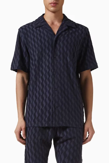 Roberto Shirt in Cotton-blend Terry