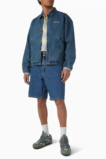 جاكيت فضفاض دينم