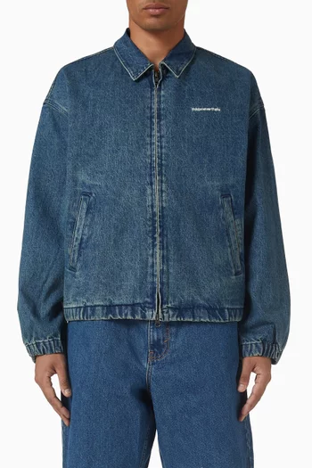 جاكيت فضفاض دينم