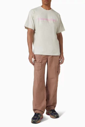 T-Logo T-shirt in Cotton