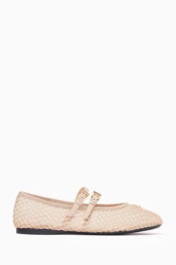 Ballet Flats in Mesh