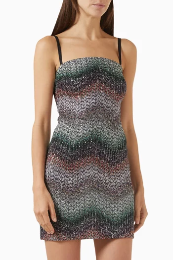 Chevron Mini Dress