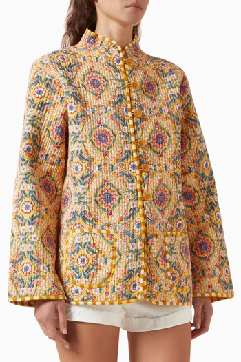 جاكيت ريا بتصميم مبطّن بوجهين