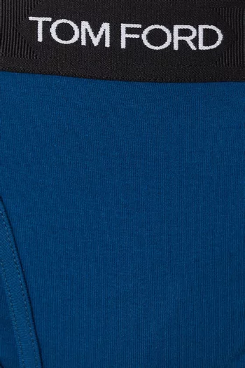 بوكسر بشعار الماركة مزيج قطن