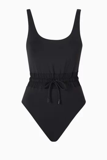 Waist Framer One-piece Swimsuit