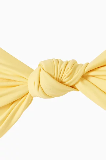 Twist Bandeau Bikini Top