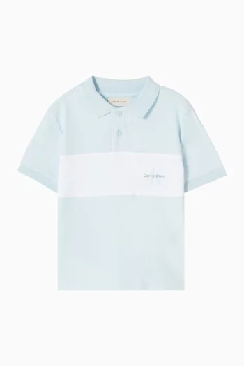 تي شيرت بولو بشعار الماركة 