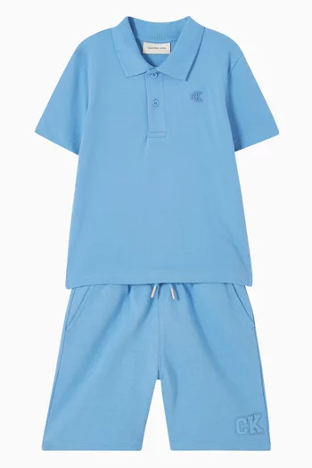 تي شيرت بولو بشعار الماركة