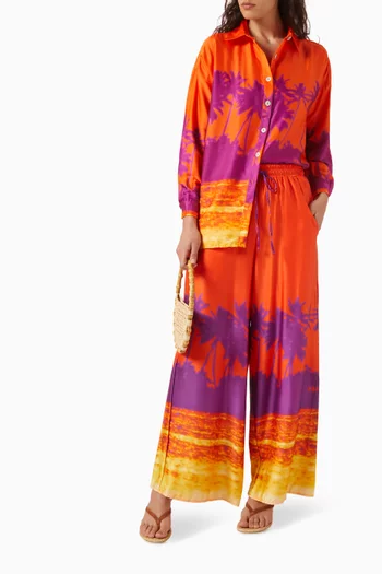 Ophelia Pants in Viscose Blend